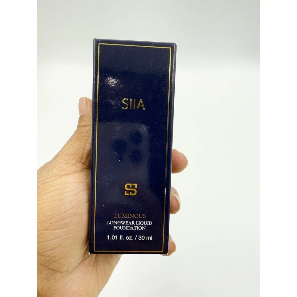 LUMINOUS LONGWEAR LIQUID FOUNDATION C 101 FAIR SIIA COSMETICS